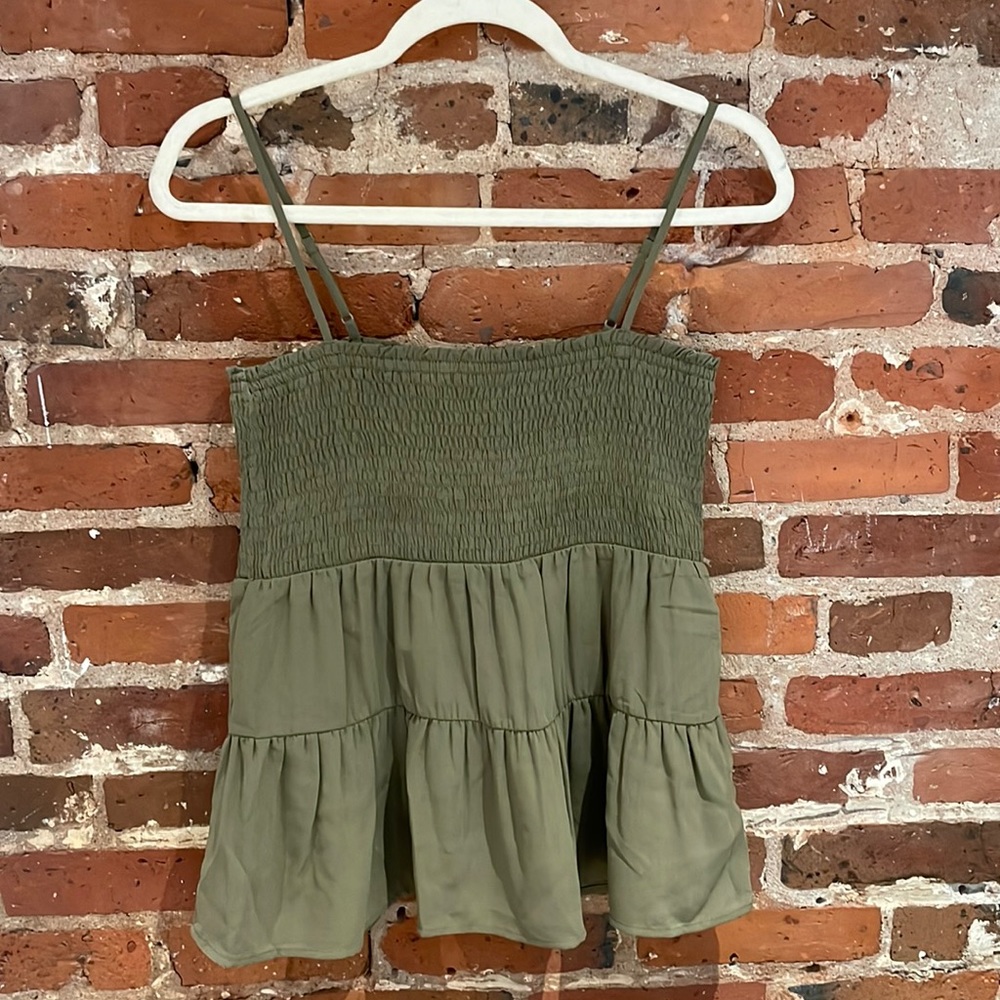 Green Tank Top - Medium